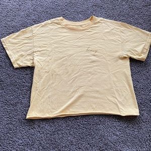 Brandy Melville John Galt Honey Tshirt